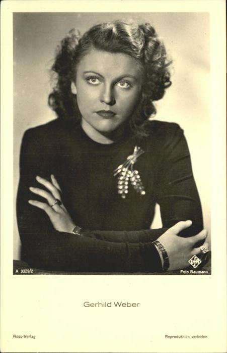 Verlag Ross Nr. Gerhild Weber A 3329/2