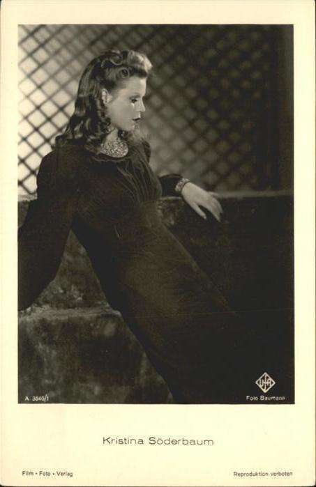 Verlag Film-Foto-Verlag Nr. Kristina Söderbaum A 3840/1