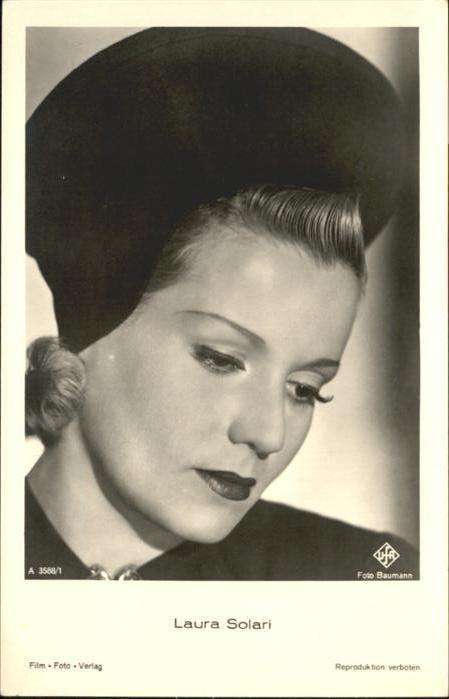 Verlag Film-Foto-Verlag Nr. Laura Solari A 3588/1