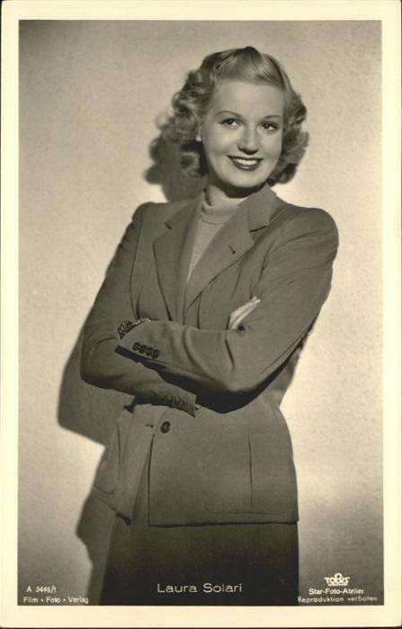 Verlag Film-Foto-Verlag Nr. Laura Solari A 3446/1