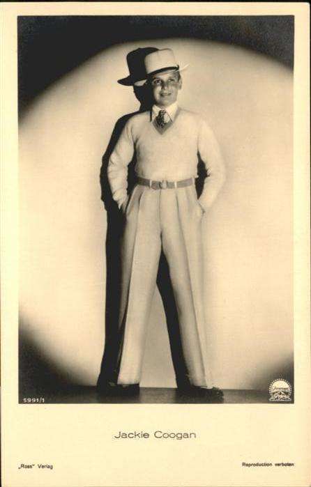 Verlag Ross Nr. Jackie Coogan Hutmode 5991/1