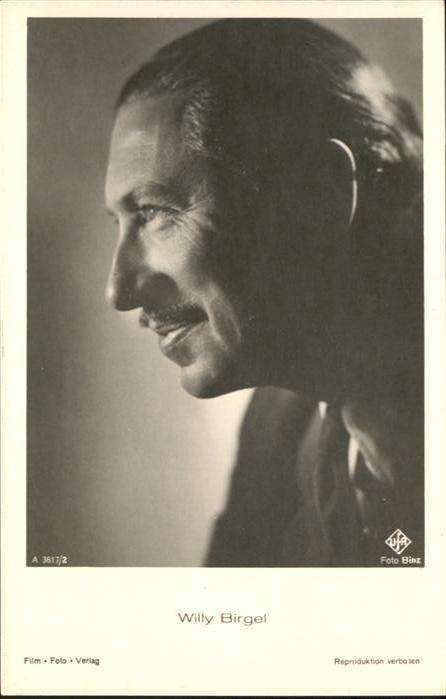 Verlag Film-Foto-Verlag Nr. Willy Birgel A 3617/2