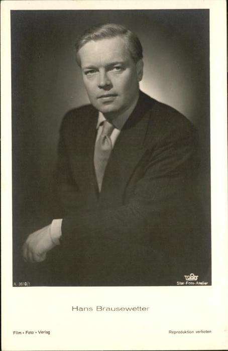 Verlag Film-Foto-Verlag Nr. Hans Brausewetter A 3610/1