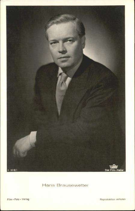 Verlag Film-Foto-Verlag Nr. Hans Brausewetter A 3610/1
