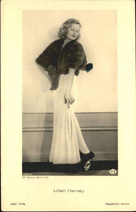Verlag Ross Nr. Lilian Harvey 7522/1