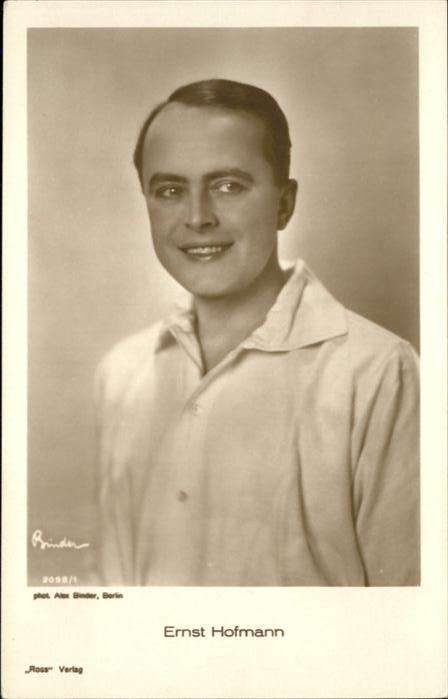 Verlag Ross Nr. Ernst Hofmann 2098/1