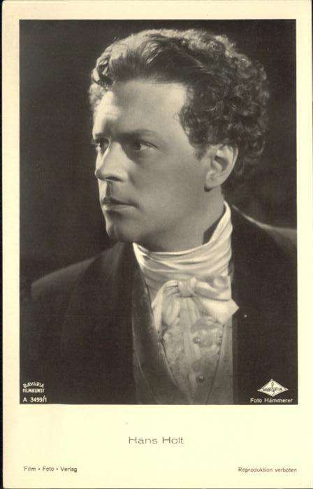 Verlag Film-Foto-Verlag Nr. Hans Holt A 3499/1