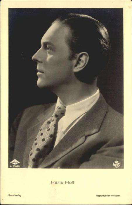 Verlag Ross Nr. Hans Holt A 3366/1