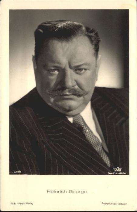 Verlag Film-Foto-Verlag Nr. Heinrich George A 3956/1