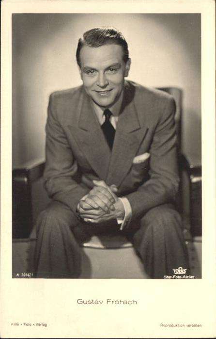 Verlag Film-Foto-Verlag Nr. Gustav Fröhlich A 3916/1