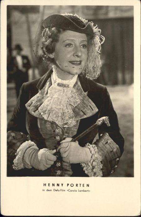 Schauspieler Henny Porten