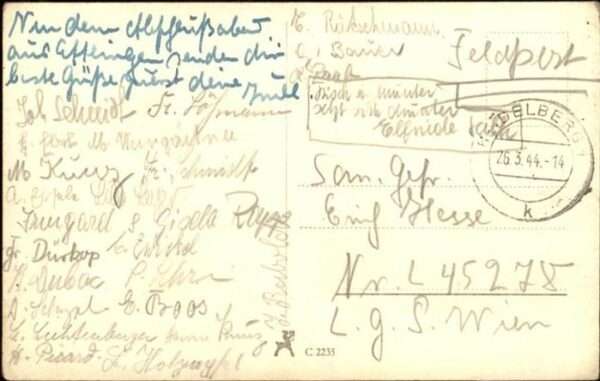 Verlag Film-Foto-Verlag Nr. Heinz Ohlsen A 3562/1 – Bild 2