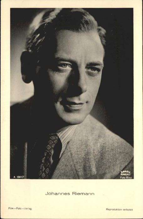 Verlag Film-Foto-Verlag Nr. Johannes Riemann A 3941/1