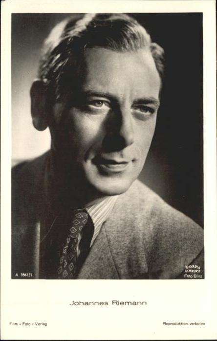 Verlag Film-Foto-Verlag Nr. Johannes Riemann A 3941/1