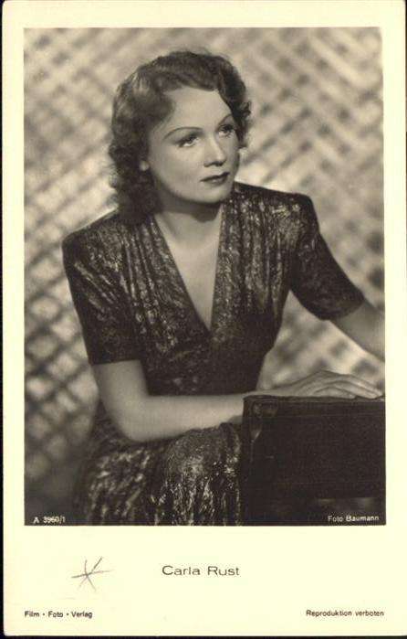 Verlag Film-Foto-Verlag Nr. Carla Rust A 3960/1