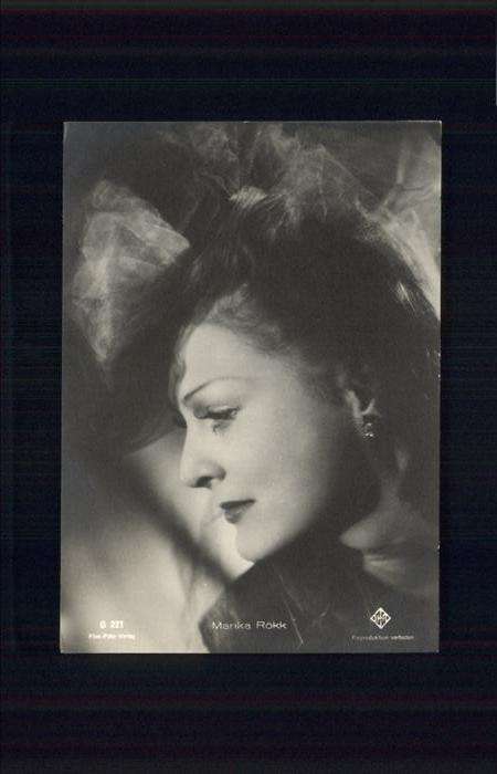 Verlag Film-Foto-Verlag Nr. Marika Rökk G 221