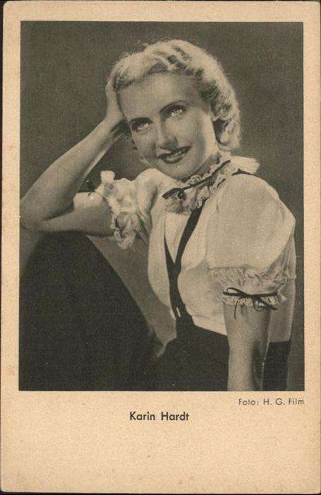 Schauspieler Karin Hardt