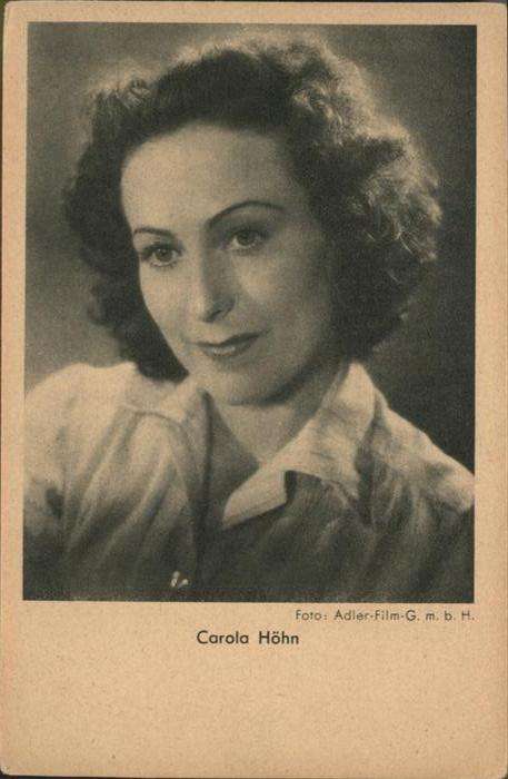 Schauspieler Carola Höhn