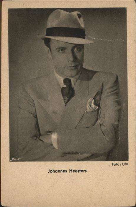 Verlag Ross Nr. Johannes Heesters Hutmode