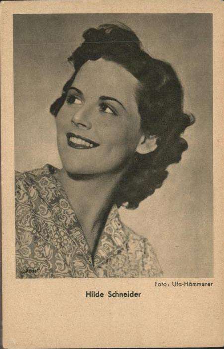 Verlag Ross Nr. Hilde Schneider