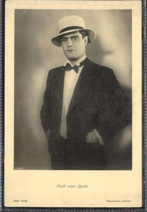 Verlag Ross Nr. Rolf von Goth Hutmode 7193/1