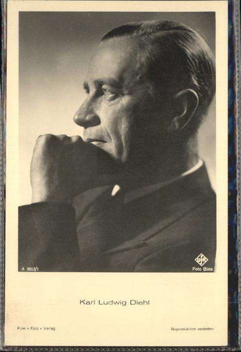 Verlag Film-Foto-Verlag Nr. Karl Ludwig Diehl A 3653/1