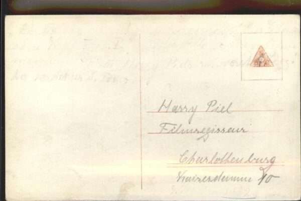 Verlag Ross Nr. Harry Piel Zylinder 414/2 – Bild 2