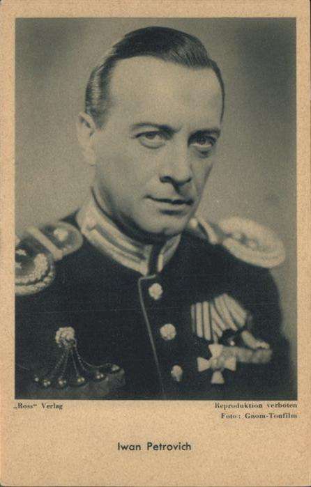 Verlag Ross Nr. Iwan Petrovich