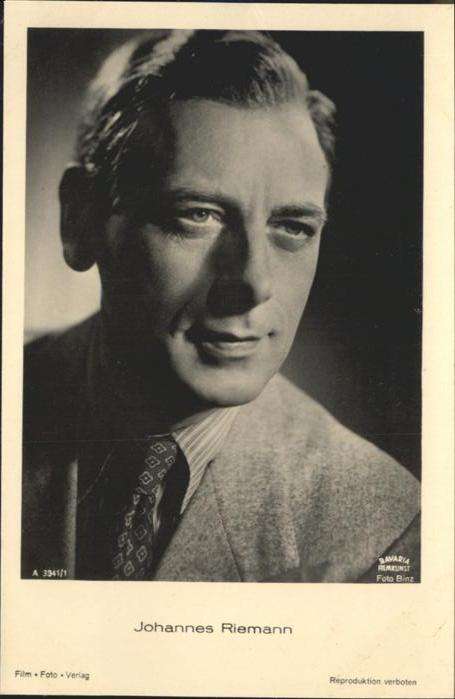 Verlag Film-Foto-Verlag Nr. Johannes Riemann A 3941/1