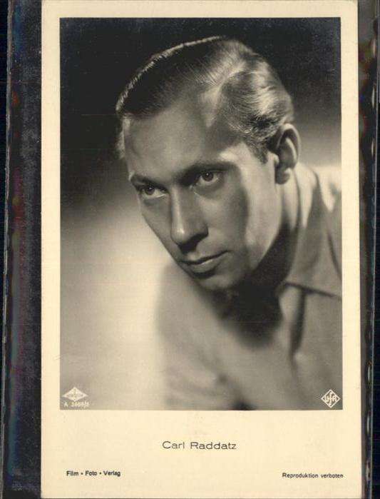 Verlag Film-Foto-Verlag Nr. Carl Raddatz A 3484/2