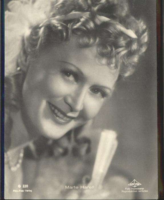 Verlag Film-Foto-Verlag Nr. Marte Harell G 220