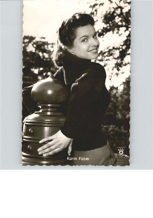 Schauspieler Karin Faber
