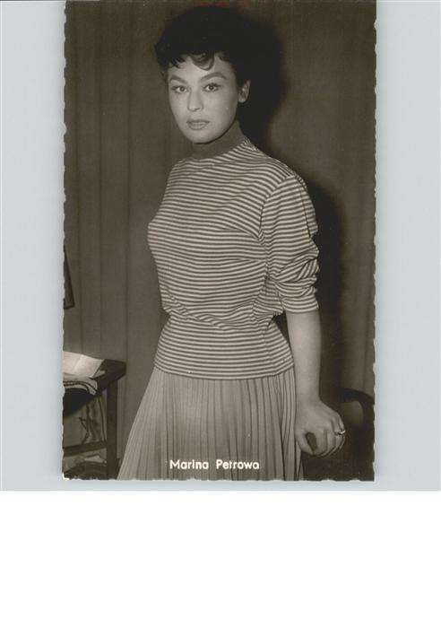 Schauspieler Marina Petrowa