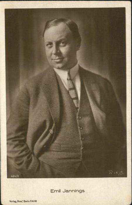 Verlag Ross Nr. Emil Jannings 464/2
