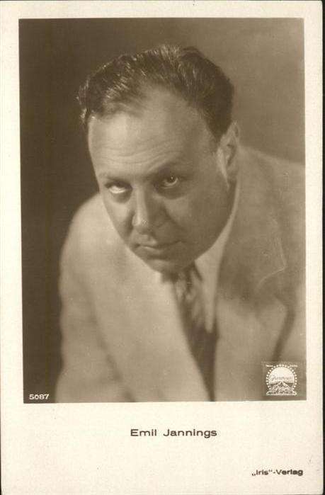 Foto Iris Nr. Emil Jannings 5087