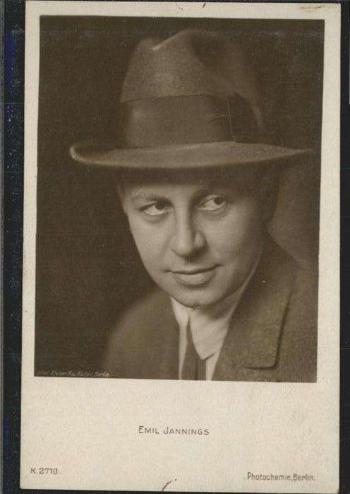 Verlag Photochemie Nr. Emil Jannings Hutmode K 2710