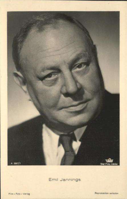 Verlag Film-Foto-Verlag Nr. Emil Jannings A 3887/1