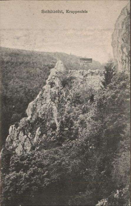 Kruppenfels Schlucht
