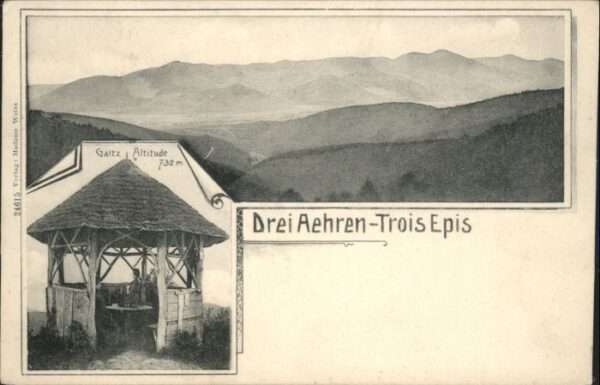 Drei-Aehren Trois-Epis Drei-Ähren Trois Epis