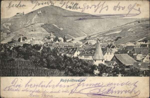Rappoltsweiler Haut Rhin Elsass Rappoltsweiler