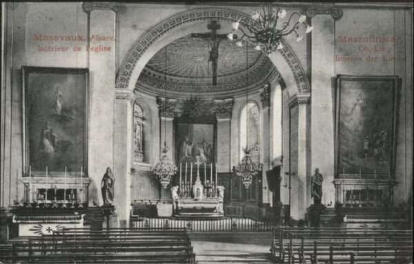 Masevaux Haut Rhin Alsace Masevaux Alsace Eglise Masmünster Elsas