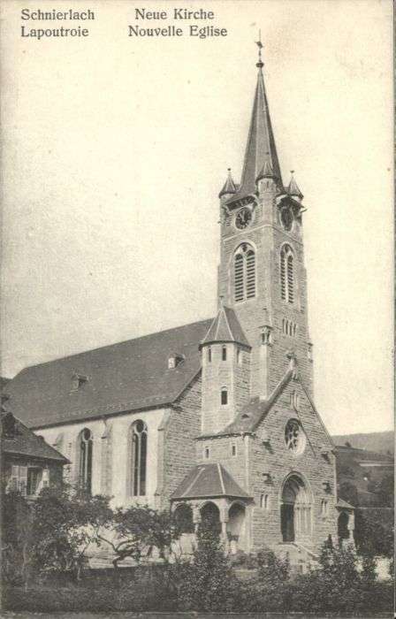 Schnierlach Lapoutroie Kirche Eglise