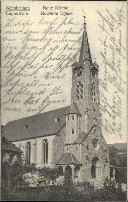 Schnierlach Lapoutroie Kirche Eglise