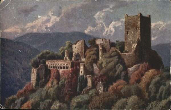 Rappoltsweiler Haut Rhin Elsass Rappoltsweiler Ulrichsburg Vogesen