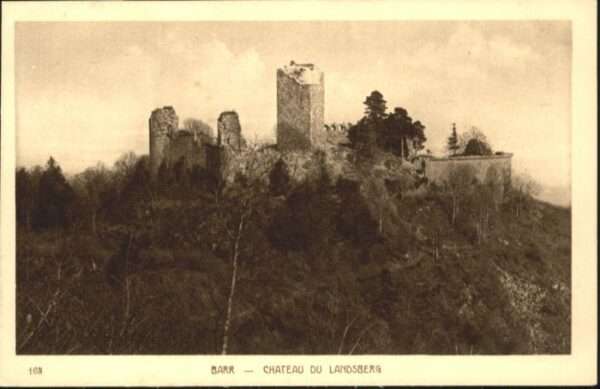 Barr Bas-Rhin Chateau Landsberg