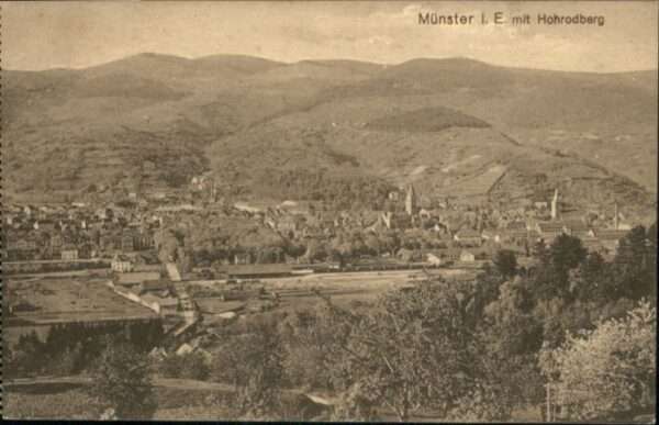 Munster Haut Rhin Elsass Münster_Elsass Hohrodberg