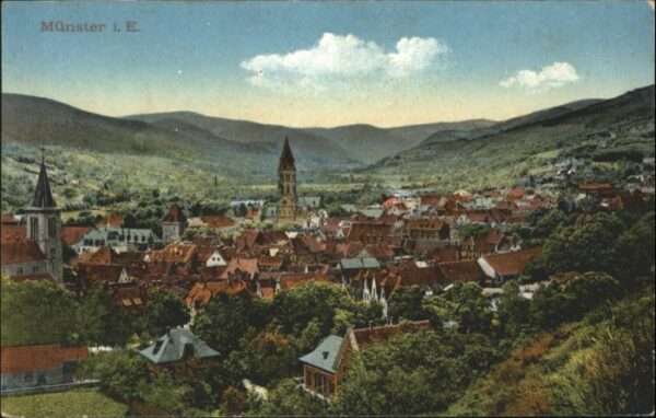 Munster Haut Rhin Elsass Münster_Elsass
