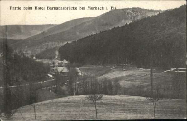 Murbach Elsass Hotel Barnabasbrücke