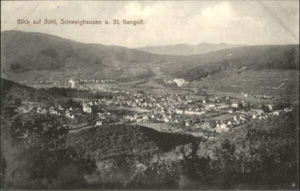 Schweighausen Elsass St. Gangolf Bühl