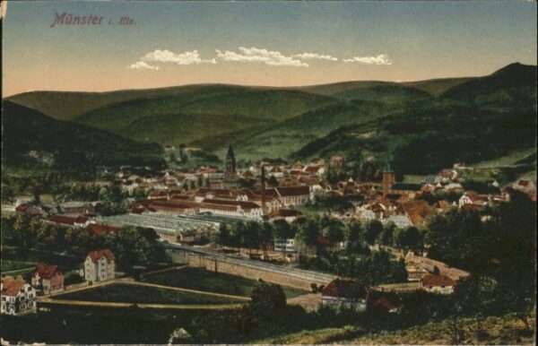 Munster Haut Rhin Elsass Münster_Elsass